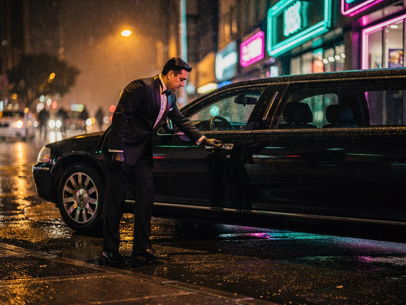 Professional chauffeur assigned and dispatched for airport transfer